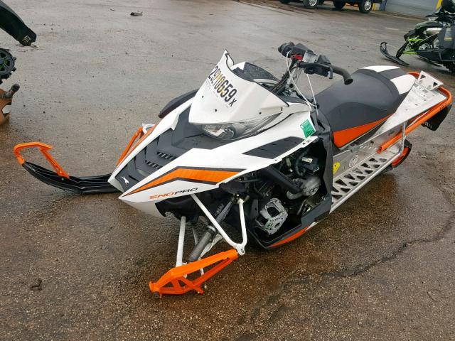 4UF16SNW9GT119372 - 2016 ARCTIC CAT ZR9000 ORANGE photo 2