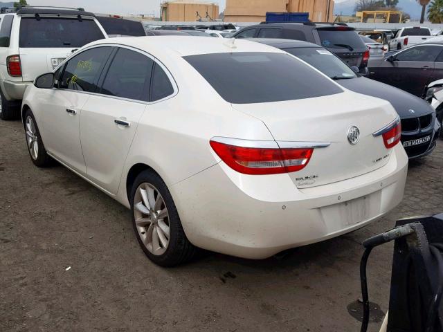 1G4PR5SK1D4125440 - 2013 BUICK VERANO CON WHITE photo 3