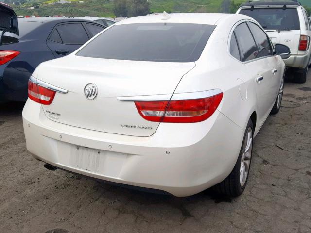 1G4PR5SK1D4125440 - 2013 BUICK VERANO CON WHITE photo 4