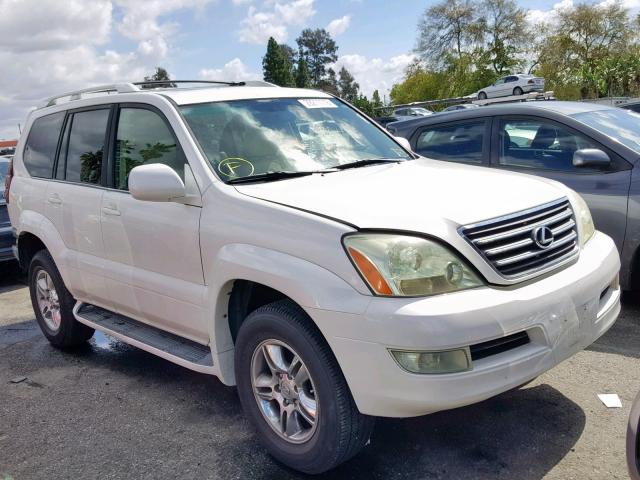 JTJBT20X970142587 - 2007 LEXUS GX 470 WHITE photo 1