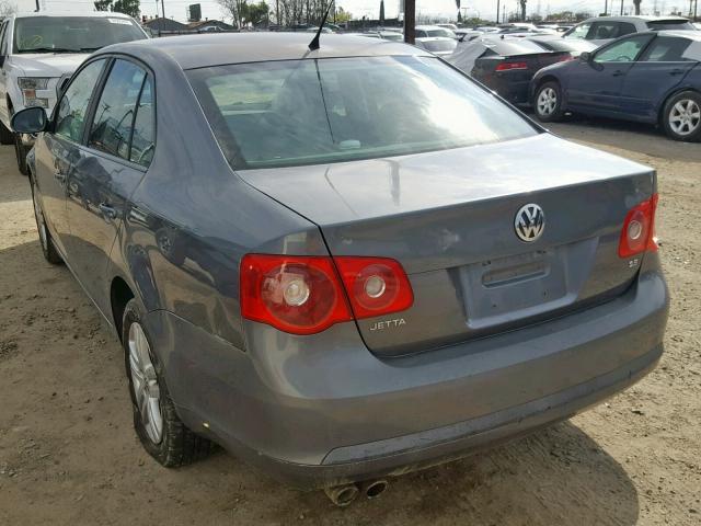 3VWPG71K17M123703 - 2007 VOLKSWAGEN JETTA 2.5 GRAY photo 3