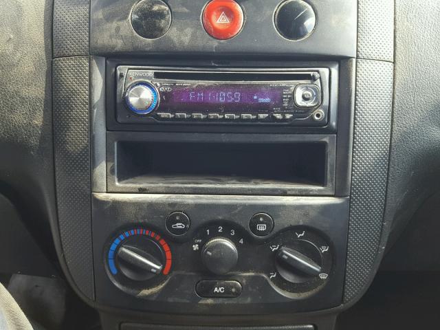 KL1TD66666B567723 - 2006 CHEVROLET AVEO BASE Графитовый фото 9