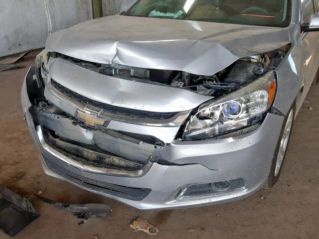 1G11C5SL5FF105762 - 2015 CHEVROLET MALIBU 1LT 银色 照片 9