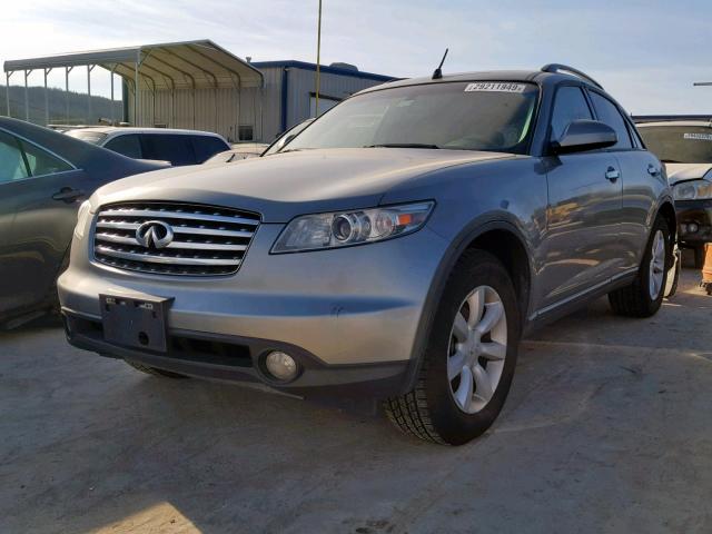 JNRAS08W25X207964 - 2005 INFINITI FX35 GRAY photo 2