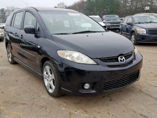 JM1CR293660113648 - 2006 MAZDA 5 BLACK photo 1