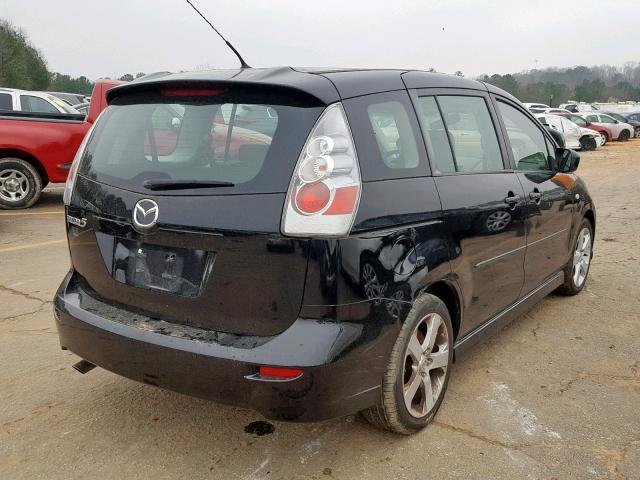 JM1CR293660113648 - 2006 MAZDA 5 BLACK photo 4