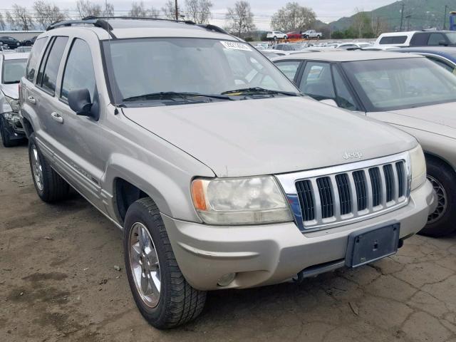 1J4GW58N44C215129 - 2004 JEEP GRAND CHER SILVER photo 1