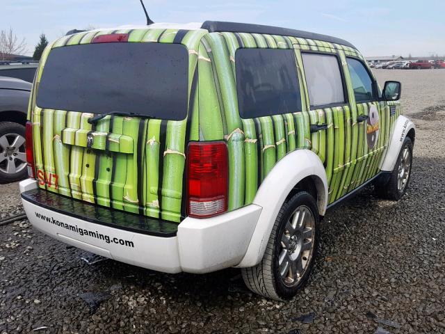 1D4PU4GK8BW597841 - 2011 DODGE NITRO HEAT WHITE photo 4