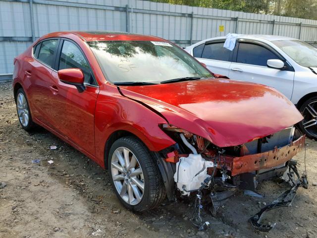 3MZBN1V75HM113387 - 2017 MAZDA 3 TOURING RED photo 1