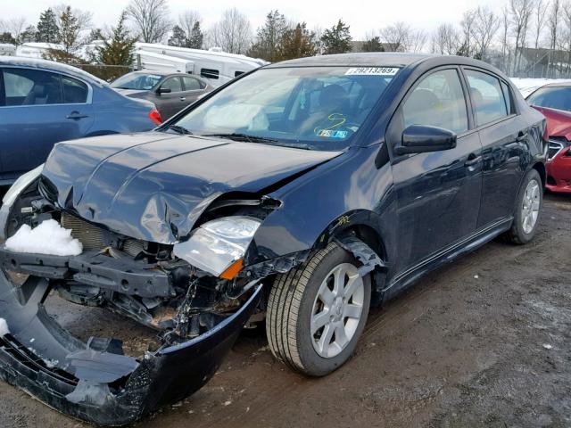 3N1AB6AP3CL659455 - 2012 NISSAN SENTRA 2.0 BLACK photo 2