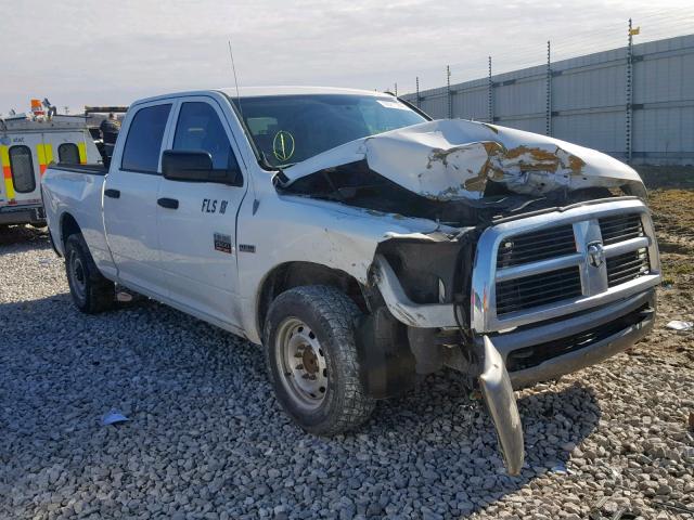 3D7TP2CT4AG186560 - 2010 DODGE RAM 2500 WHITE photo 1