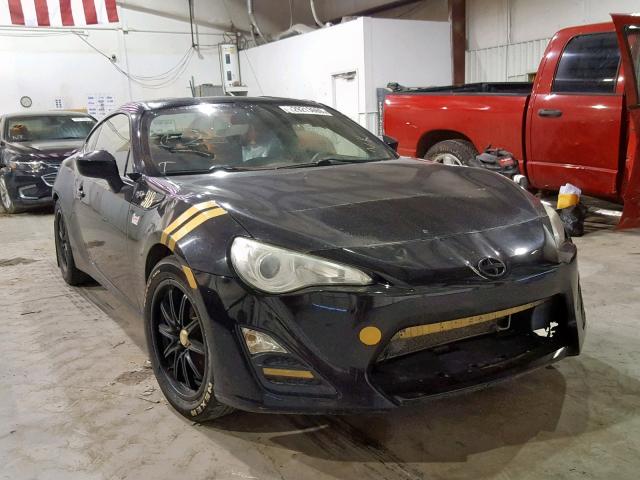 JF1ZNAA10D2729993 - 2013 TOYOTA SCION FR-S BLACK photo 1