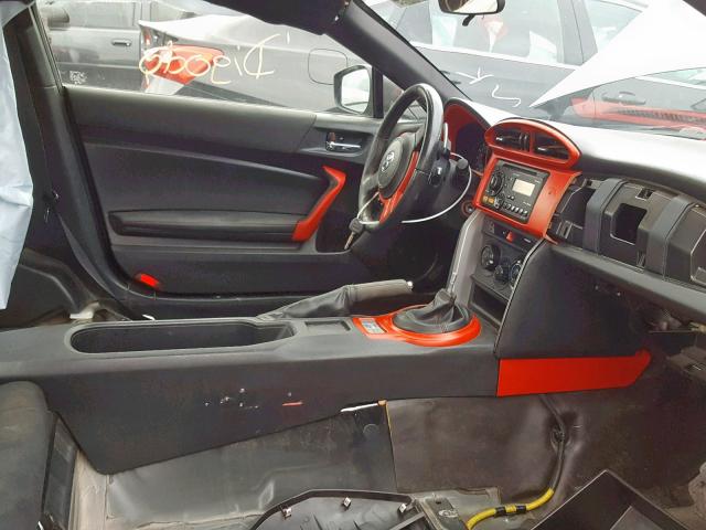 JF1ZNAA10D2729993 - 2013 TOYOTA SCION FR-S BLACK photo 5