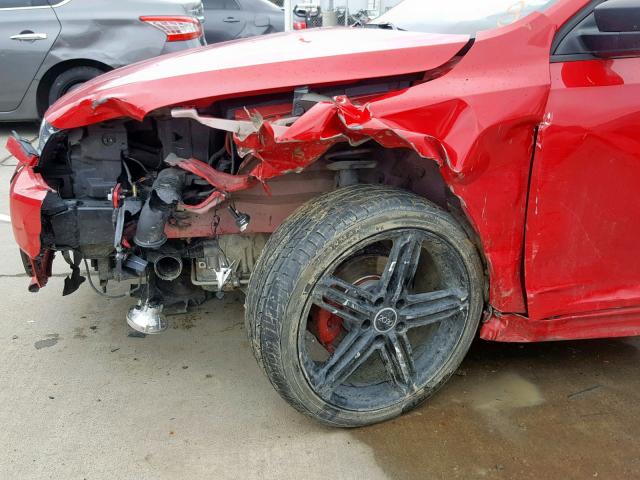 3VW2K7AJ6EM227908 - 2014 VOLKSWAGEN JETTA BASE RED photo 9