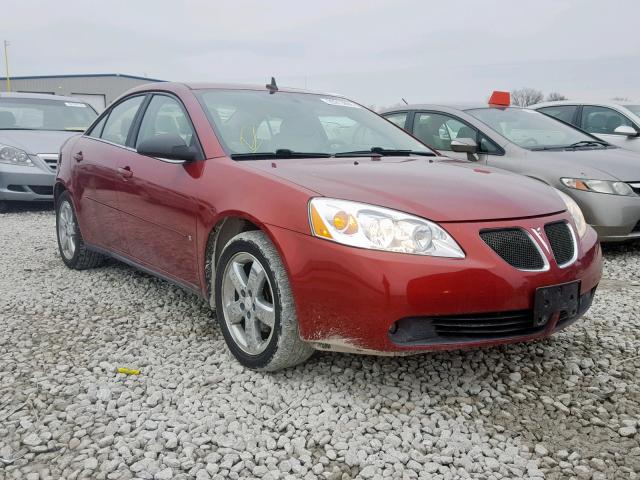 1G2ZH57N084159849 - 2008 PONTIAC G6 GT MAROON photo 1