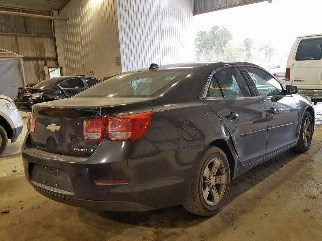 1G11B5SL9EF119181 - 2014 CHEVROLET MALIBU LS BLUE photo 4