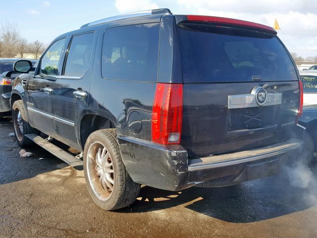 1GYFK63897R412393 - 2007 CADILLAC ESCALADE L BLACK photo 3