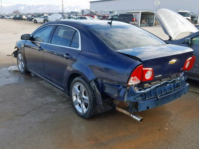 1G1ZH57B68F290413 - 2008 CHEVROLET MALIBU 1LT 蓝色 照片 3