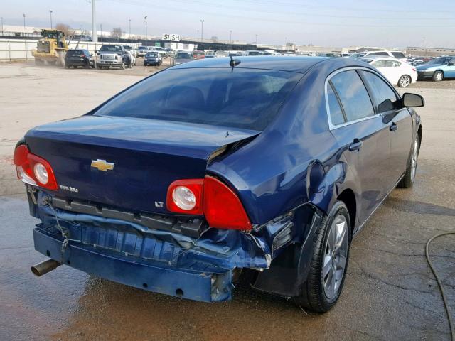 1G1ZH57B68F290413 - 2008 CHEVROLET MALIBU 1LT 蓝色 照片 4