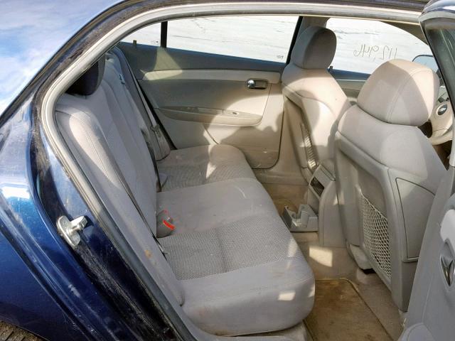 1G1ZH57B68F290413 - 2008 CHEVROLET MALIBU 1LT 蓝色 照片 6