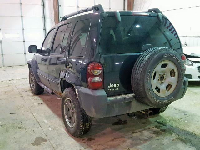 1J4GL38K35W563538 - 2005 JEEP LIBERTY RE BLACK photo 3