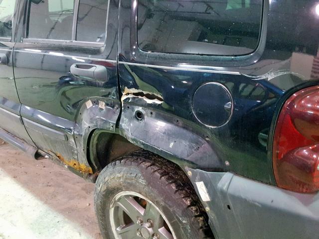 1J4GL38K35W563538 - 2005 JEEP LIBERTY RE BLACK photo 9
