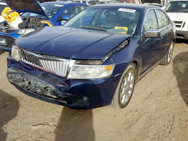 3LNHM26136R667605 - 2006 LINCOLN ZEPHYR BLUE photo 2