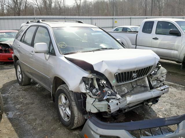 JT6HF10U4Y0149721 - 2000 LEXUS RX 300 SILVER photo 1