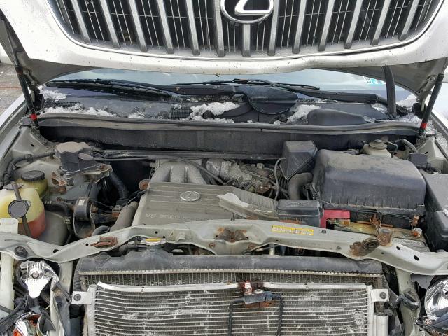 JT6HF10U4Y0149721 - 2000 LEXUS RX 300 SILVER photo 7