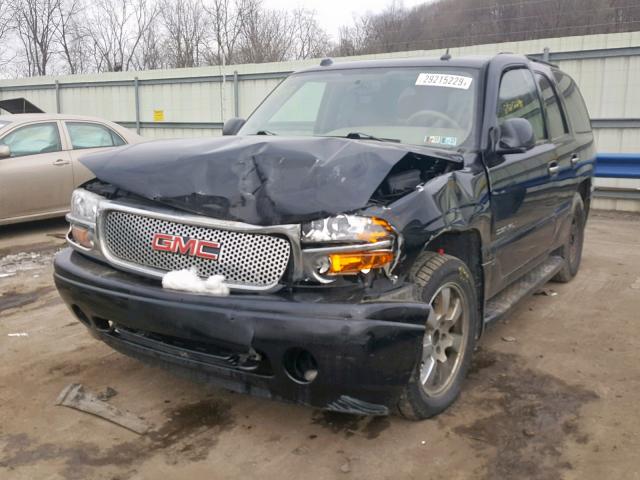 1GKEK63U65J208018 - 2005 GMC YUKON DENA BLACK photo 2