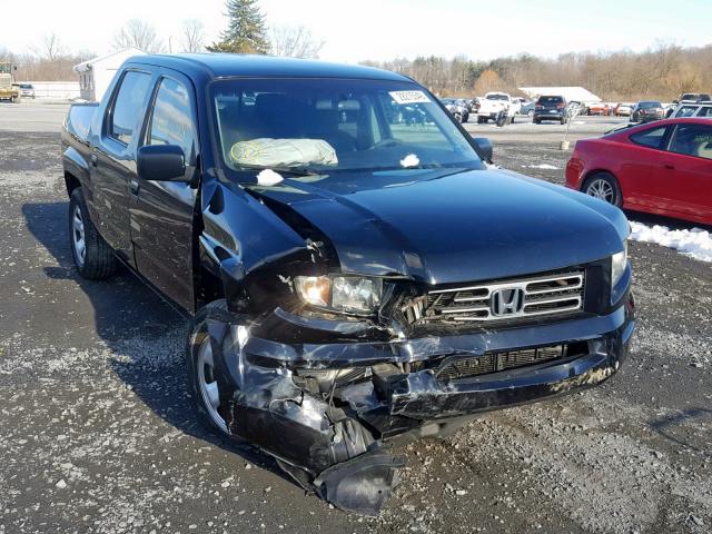 2HJYK16288H514712 - 2008 HONDA RIDGELINE BLACK photo 1