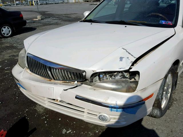 KMHFU45E74A280957 - 2004 HYUNDAI XG 350 WHITE photo 9