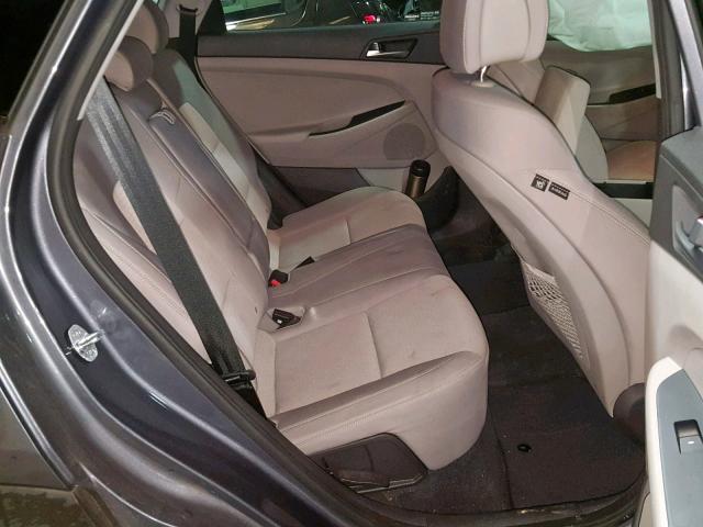 KM8J3CA47HU419915 - 2017 HYUNDAI TUCSON LIM GRAY photo 6