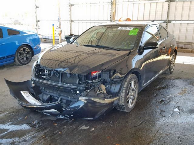 JTKDE177970170257 - 2007 TOYOTA SCION TC შავი ფოტო 2