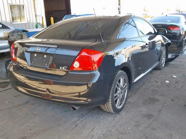 JTKDE177970170257 - 2007 TOYOTA SCION TC შავი ფოტო 4