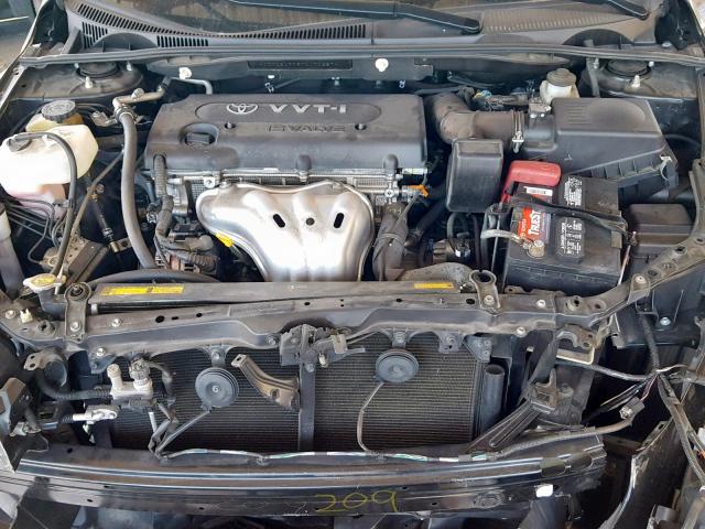 JTKDE177970170257 - 2007 TOYOTA SCION TC შავი ფოტო 7