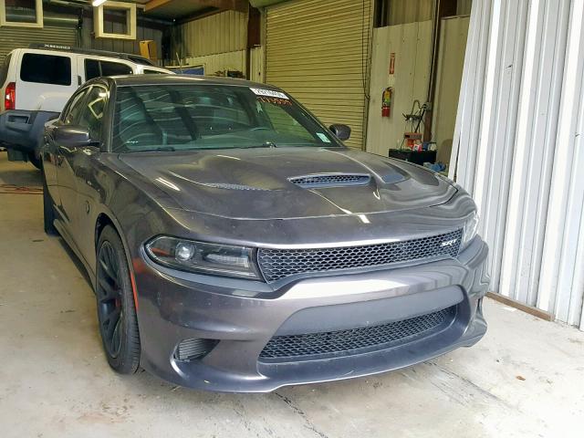 2C3CDXL97FH773559 - 2015 DODGE CHARGER SR GRAY photo 1