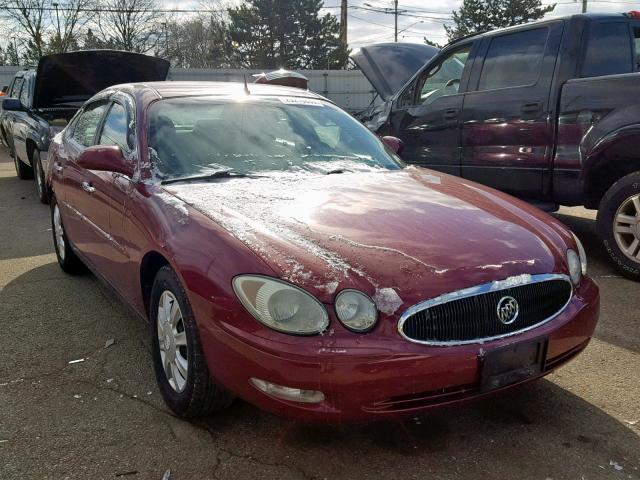 2G4WC532651308177 - 2005 BUICK LACROSSE C RED photo 1