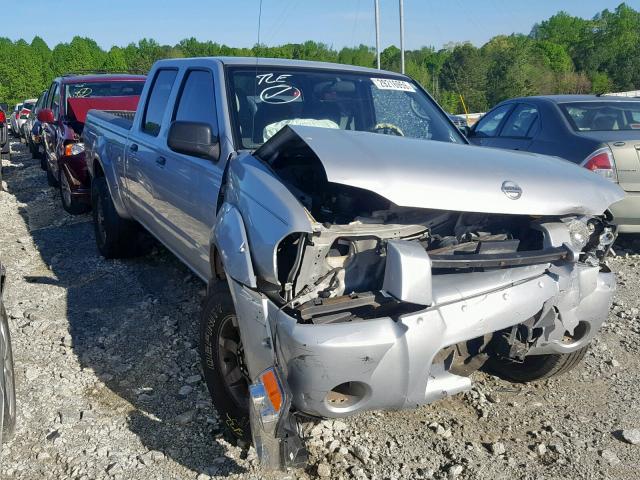 1N6ED29X54C426158 - 2004 NISSAN FRONTIER C SILVER photo 1