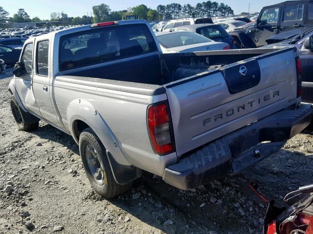 1N6ED29X54C426158 - 2004 NISSAN FRONTIER C SILVER photo 3