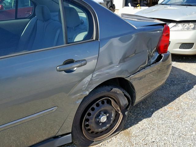 1G1ZS51826F275094 - 2006 CHEVROLET MALIBU LS მწვანე ფოტო 9