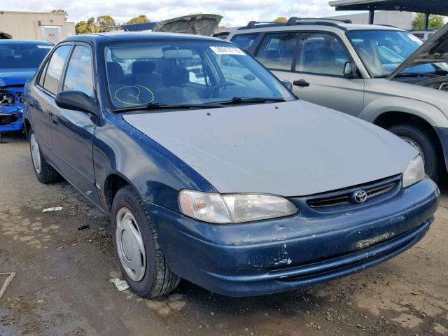 1NXBR12E0YZ415140 - 2000 TOYOTA COROLLA VE GREEN photo 1