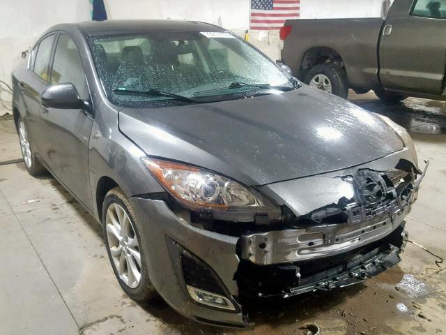 JM1BL1U59B1388001 - 2011 MAZDA 3 S GRAY photo 1