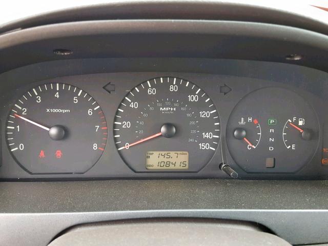 KMHFU45E74A328277 - 2004 HYUNDAI XG 350 BLACK photo 8