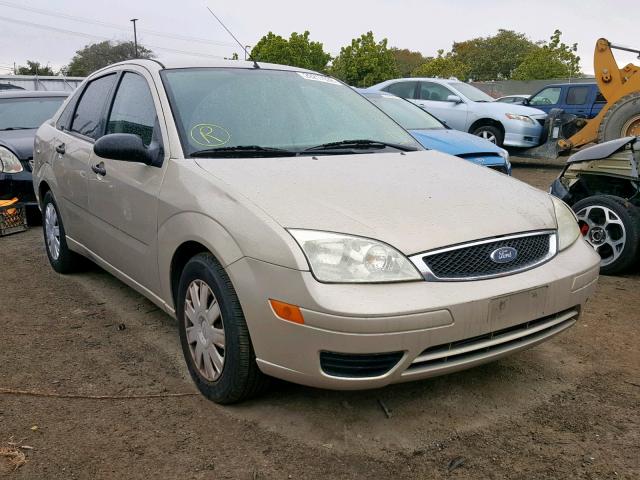 1FAFP34N96W147832 - 2006 FORD FOCUS ZX4 GOLD photo 1