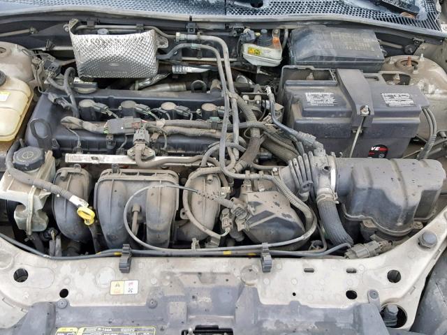 1FAFP34N96W147832 - 2006 FORD FOCUS ZX4 GOLD photo 7