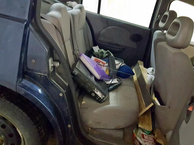 1G8AJ58F47Z181076 - 2007 SATURN ION LEVEL BLUE photo 6