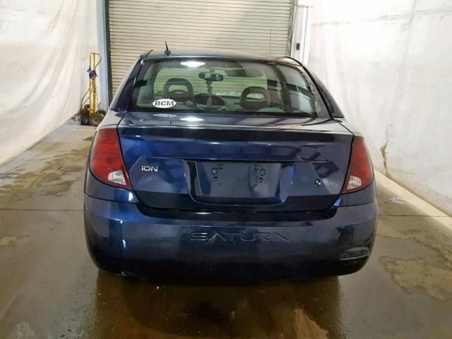 1G8AJ58F47Z181076 - 2007 SATURN ION LEVEL BLUE photo 9