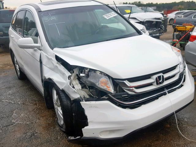 5J6RE3H79BL038074 - 2011 HONDA CR-V EXL WHITE photo 1