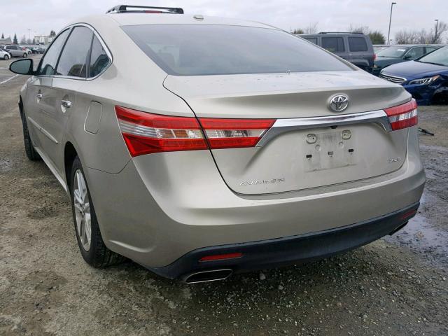 4T1BK1EB2FU151955 - 2015 TOYOTA AVALON XLE SILVER photo 3